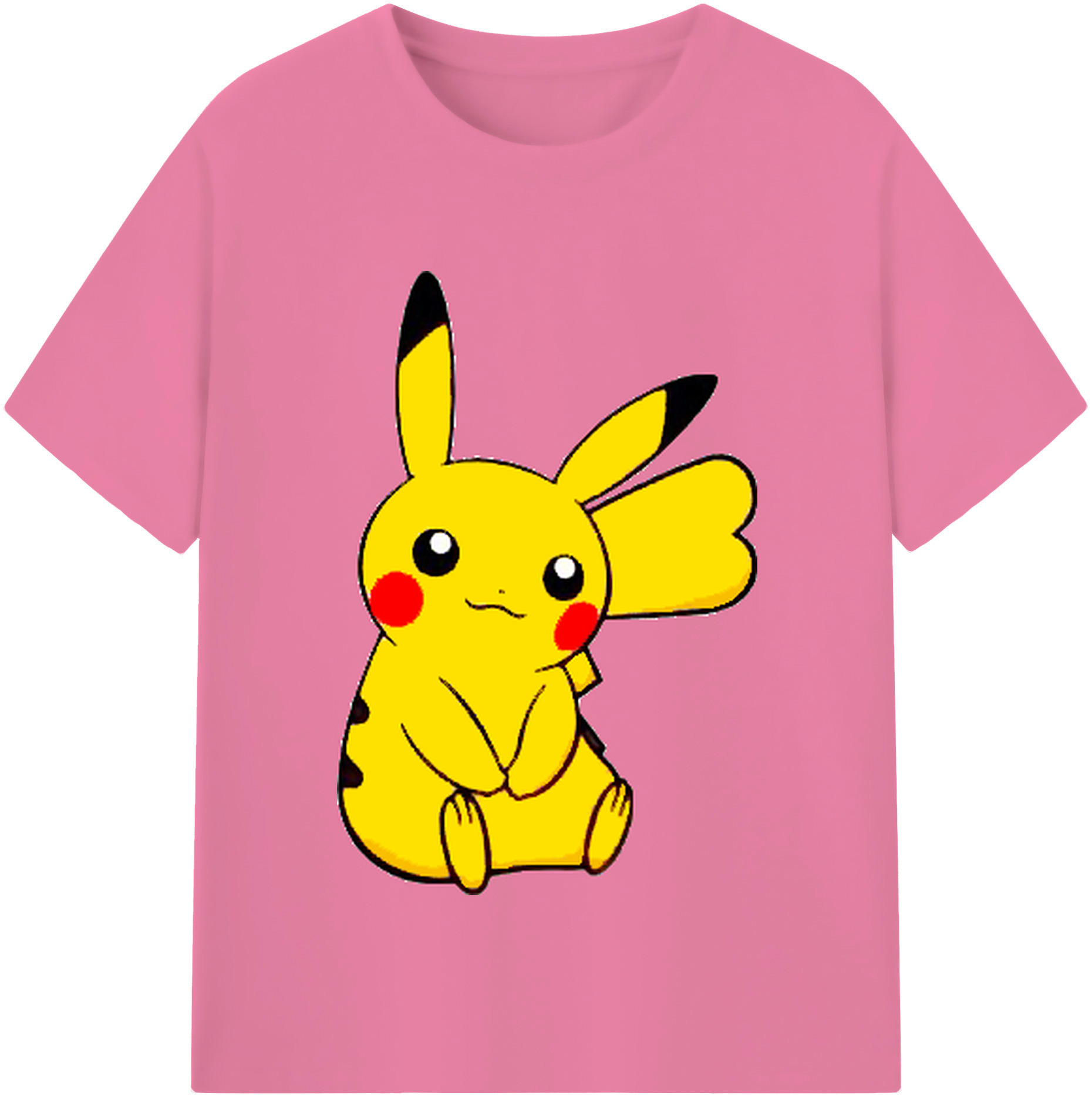 （画像用） ポケットモンスター Pokémon 綿100％半袖Tシャツ（フロントプリント）